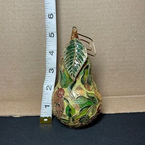 Decorative Pear Christmas Tree Ornament